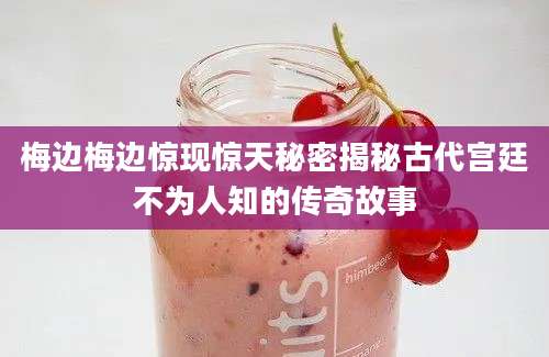 梅边梅边惊现惊天秘密揭秘古代宫廷不为人知的传奇故事