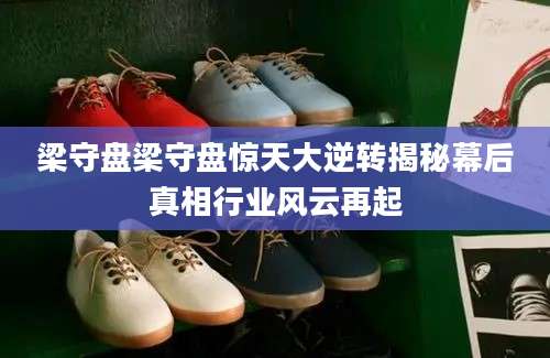 梁守盘梁守盘惊天大逆转揭秘幕后真相行业风云再起