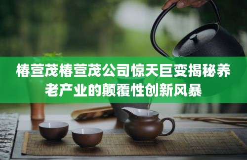 椿萱茂椿萱茂公司惊天巨变揭秘养老产业的颠覆性创新风暴