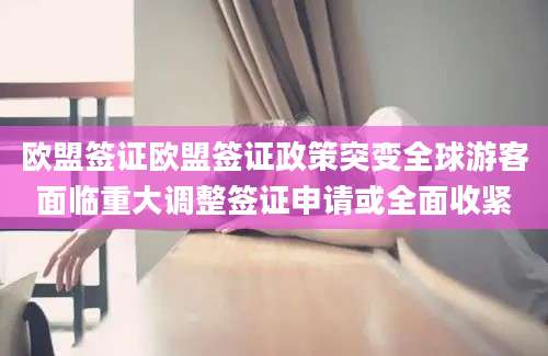 欧盟签证欧盟签证政策突变全球游客面临重大调整签证申请或全面收紧
