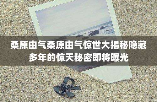 桑原由气桑原由气惊世大揭秘隐藏多年的惊天秘密即将曝光