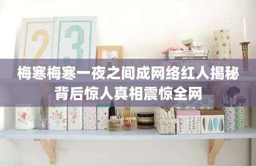 梅寒梅寒一夜之间成网络红人揭秘背后惊人真相震惊全网