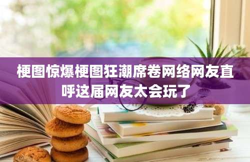 梗图惊爆梗图狂潮席卷网络网友直呼这届网友太会玩了