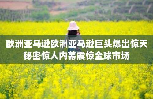欧洲亚马逊欧洲亚马逊巨头爆出惊天秘密惊人内幕震惊全球市场