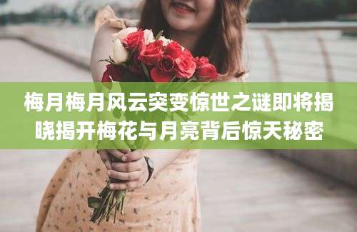 梅月梅月风云突变惊世之谜即将揭晓揭开梅花与月亮背后惊天秘密
