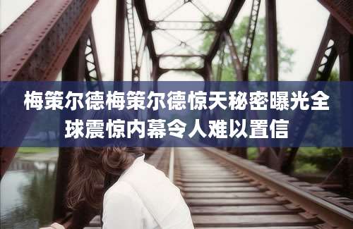梅策尔德梅策尔德惊天秘密曝光全球震惊内幕令人难以置信