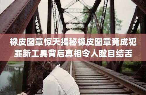 橡皮图章惊天揭秘橡皮图章竟成犯罪新工具背后真相令人瞠目结舌