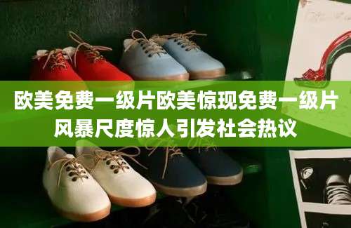 欧美免费一级片欧美惊现免费一级片风暴尺度惊人引发社会热议