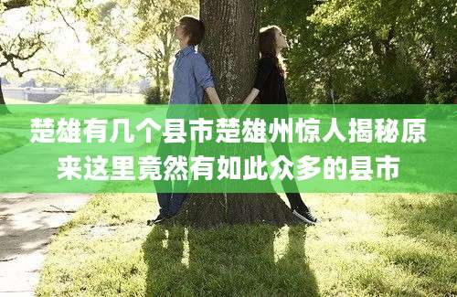楚雄有几个县市楚雄州惊人揭秘原来这里竟然有如此众多的县市