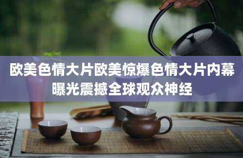 欧美色情大片欧美惊爆色情大片内幕曝光震撼全球观众神经