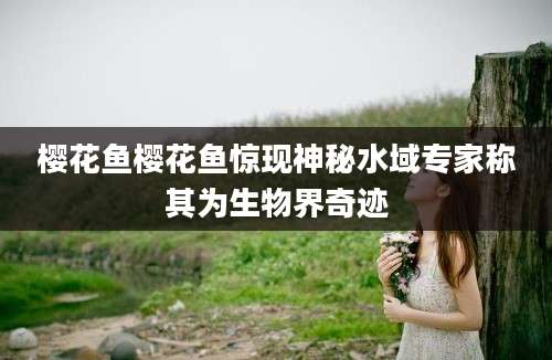 樱花鱼樱花鱼惊现神秘水域专家称其为生物界奇迹