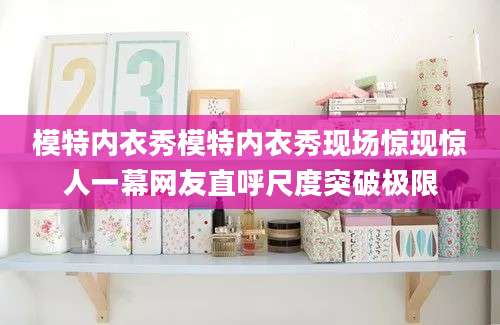 模特内衣秀模特内衣秀现场惊现惊人一幕网友直呼尺度突破极限