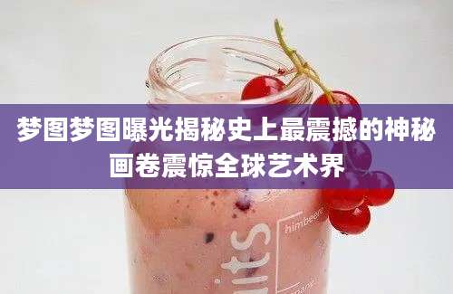 梦图梦图曝光揭秘史上最震撼的神秘画卷震惊全球艺术界
